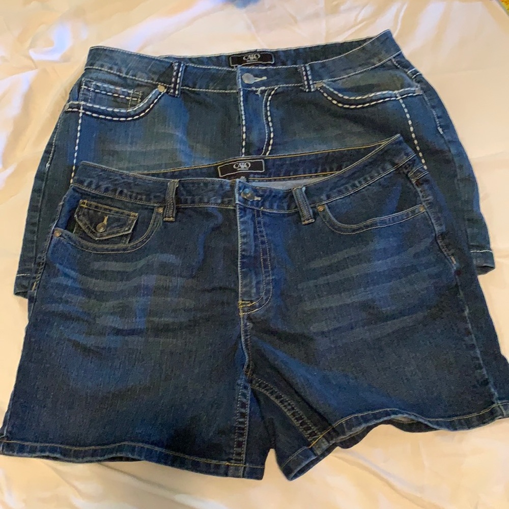 2 pair of Cato Shorts